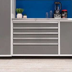 NewAge Garage Cabinets PRO Series Platinum 42" Tool Cabinet 51333 – Garage Cabinets Online