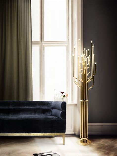 Coveted Gold-Plated Floor Lamps For Your Modern Home!