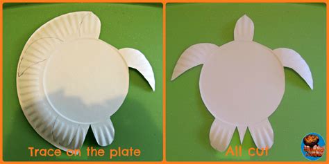 Turtle Craft Using Paper Plate - Fight for This