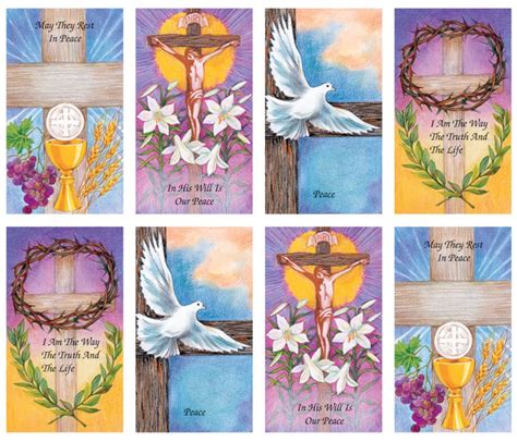 Pastel Peace Series Prayer Cards, 8-up