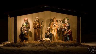 Beautiful 36" Large Outdoor Nativity Set & Manger Scene | #35133961