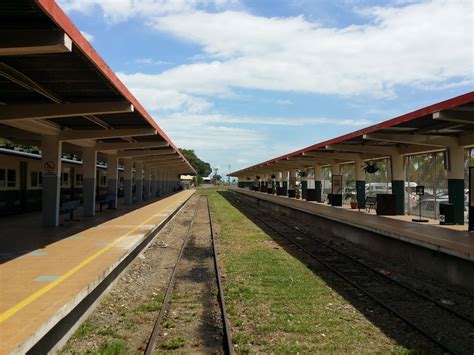 Jabatan Keretapi Negeri Sabah di bandar Kota Kinabalu