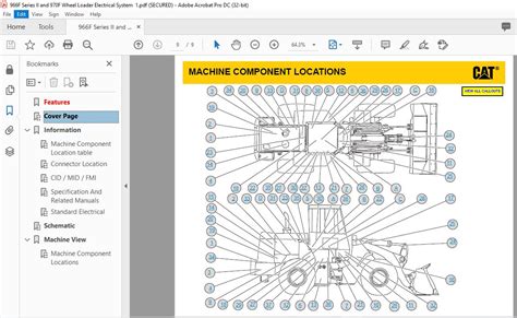 CAT 966F Series II and 970F Wheel Loader Electrical System Schematic Manual - PDF DOWNLOAD ...