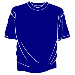 Blank t-shirt template vector graphics | Free SVG