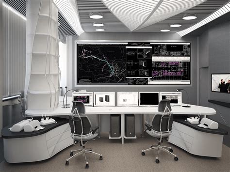 Control Room Design (2013) - Interior Designs Portfolio