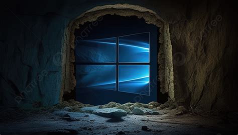 Windows 10 Background, Hidden Window In Cave, Windows 10 Background ...