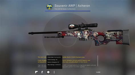 [PC] Souvenir Awp Acheron / MW with KennyS on butt : GlobalOffensiveTrade