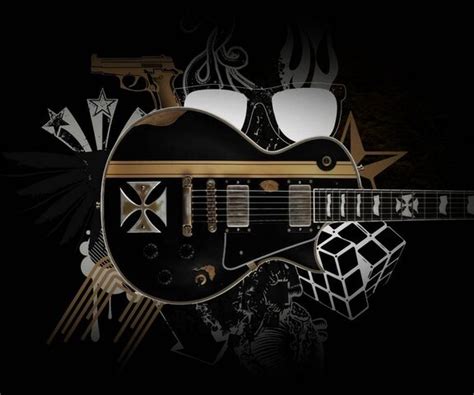 Rocker Guitar Wallpaper - Download to your mobile from PHONEKY