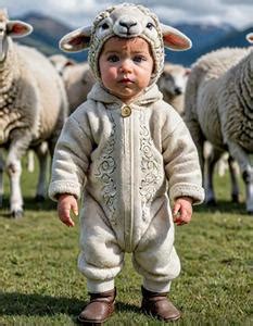 Infant Sheep Outfit ID:1481190