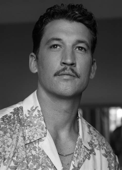 #milestache on Tumblr: MILES TELLER photographed by Greg Williams, 2019