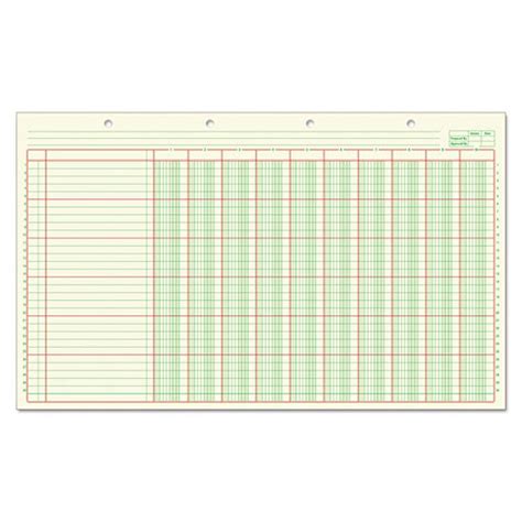 Columnar Analysis Pad by Adams® ABFACP148510 | OnTimeSupplies.com