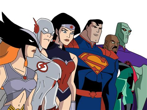 DCAU Justice League with New 52 design by PeterHlavacs on DeviantArt