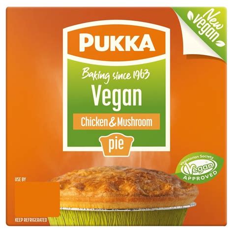 PUKKA PIES Vegan Chicken and Mushroom | Ocado