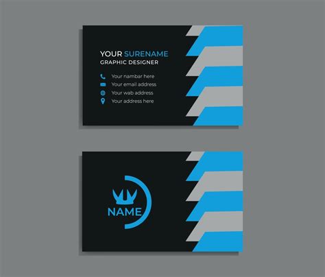 business card, business card template, vector illustrator blank vertical and clean business card ...