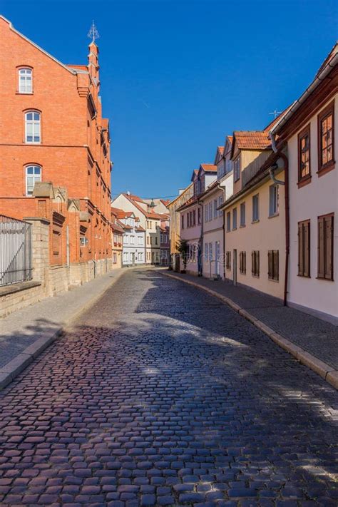 Enjoy the Old Town of Beautiful Erfurt Stock Photo - Image of city ...