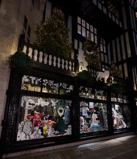 Liberty London Unveils Christmas Windows – And A Magical Hot Air ...