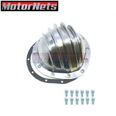 Polished Aluminum Rear Differential Cover 12 Bolt 8.75" Ring Gear Fits ...