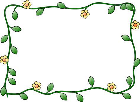 Border Flower Plant · Free vector graphic on Pixabay