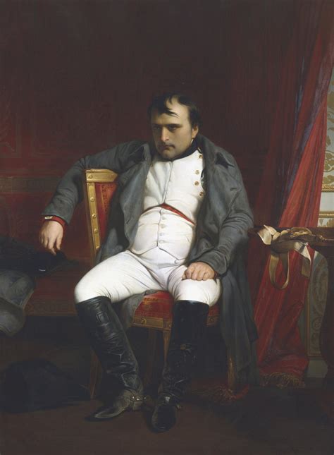 Napoleon at Fontainebleau During the First Abdication - April 1814 ...