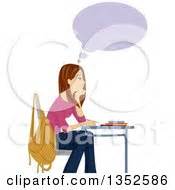 Cartoon Black And White Outline Design Of A Man Daydreaming On A Cloud Posters, Art Prints by ...