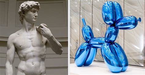 15 Esculturas famosas de la historia, desde Miguel Ángel hasta Jeff Koons