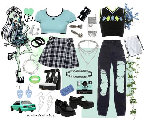 frankie stein Outfit | ShopLook in 2023 | Monster high clothes, Monster high costume, Monster ...