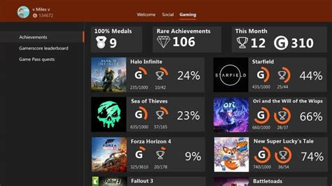 Random: Xbox Fan Shares Concept For Improved Achievements Layout | Pure Xbox