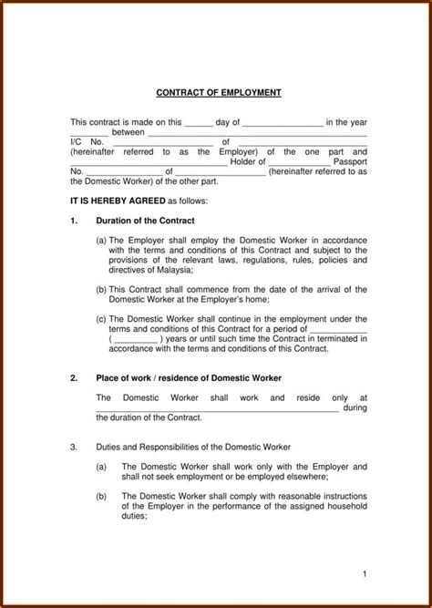 Casual Worker Contract Template South Africa - Templates : Resume Template Collections #5jze1dZzD7