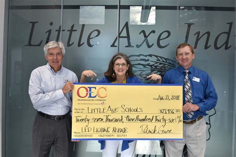 OEC, Little Axe Public Schools shine light on LED rebate program ...