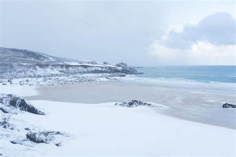 St Ives in the Snow | St ives, St ives cornwall, Devon and cornwall