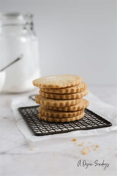 Easy Shortbread Cookies Recipe - A Dozen Sundays