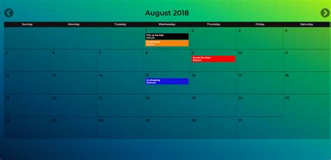 Fully Functional Calendar With Reminders - react-calendar | Reactscript