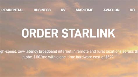 All Seven Starlink Internet Plans Explained