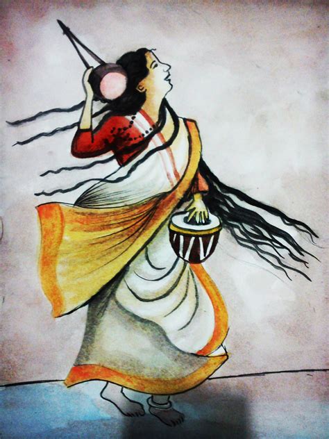 Baul singer | Boho art drawings, Indian art paintings, Indian folk art