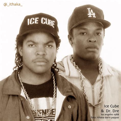 Ice Cube & Dr Dre (N.W.A) | Ice cube rapper, Ice cube young, Dr dre nwa