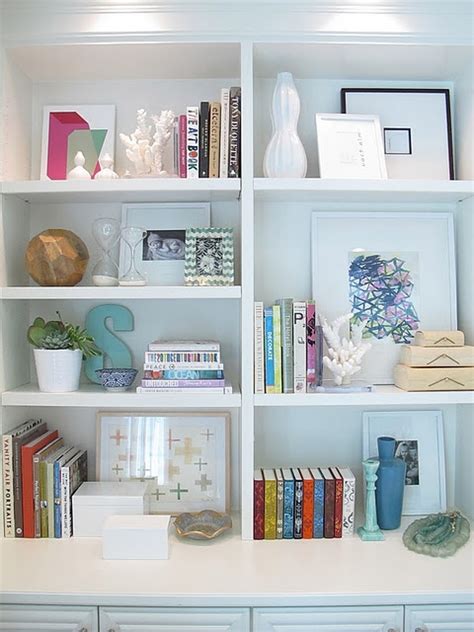 Taming open shelves ~ Home Interior Design Ideas