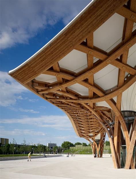 10 New Wood Buildings That Go Against the Grain | Wood architecture, Wood building, Wood structure