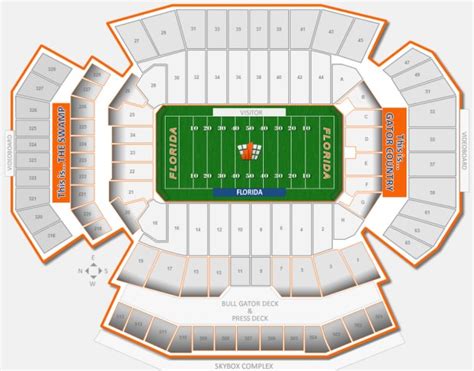 ben hill griffin stadium seating chart with seat numbers | Brokeasshome.com