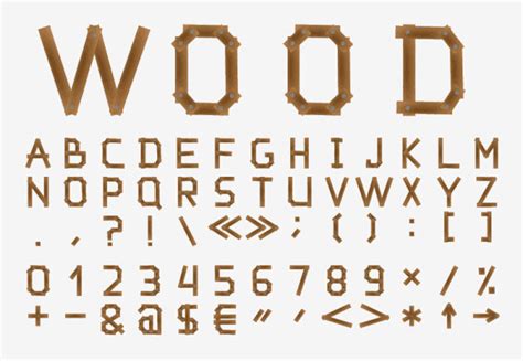 Free Wood: Free Wood Font