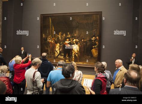 "The Night Watch"; Rembrandt van Rijn, 1642. Rijksmuseum, The Stock Photo, Royalty Free Image ...