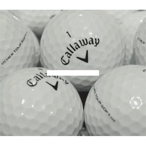 50 Callaway HEX Tour Soft Pearl/A Grade Golf Balls