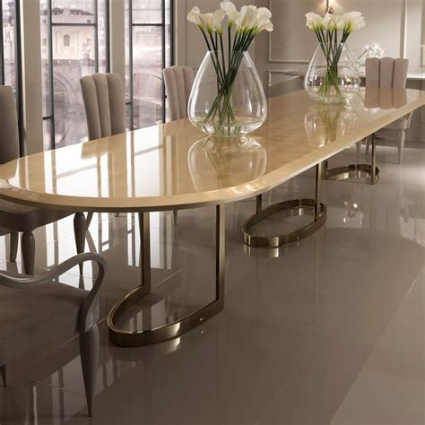 15 Astounding Oval Dining Tables for Your Modern Dining Room | Oval ...