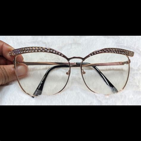 Accessories | Rhinestone Glasses | Poshmark