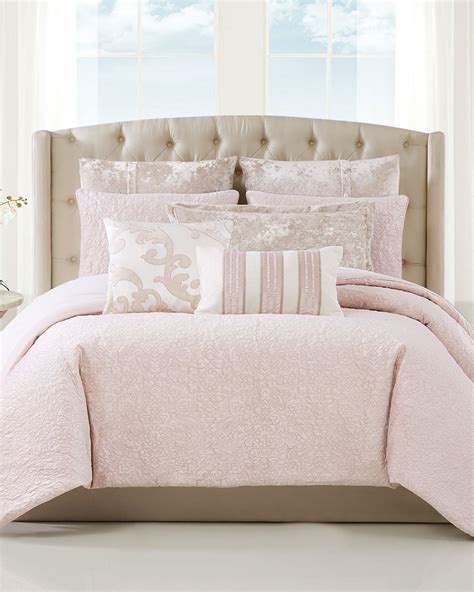 Charisma Melange 3-Piece Quilted Velvet Queen Comforter Set | Neiman Marcus