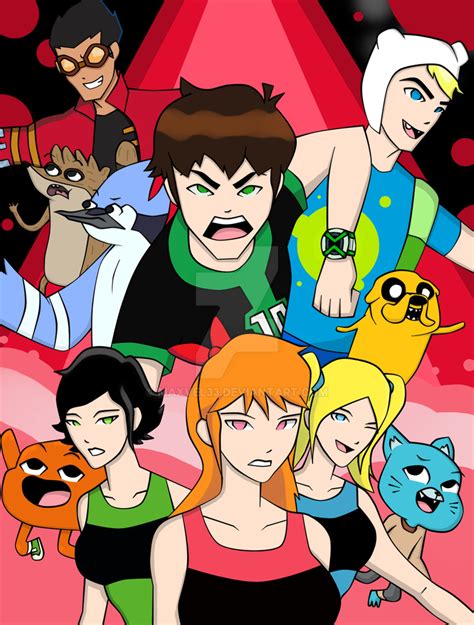 Cartoon Network Fan Art Crossover