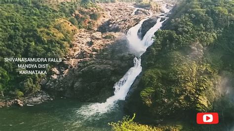 SHIVANASAMUDRA FALLS , MANDYA DISTRICT , KARNATAKA. - YouTube