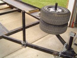 Homemade Trailer Tire Rack | Homemade trailer, Trailer tires, Tire rack