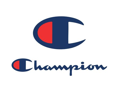 Champion Brand Clothes Logo Symbol With Name Design Sportwear Fashion Vector Illustration ...