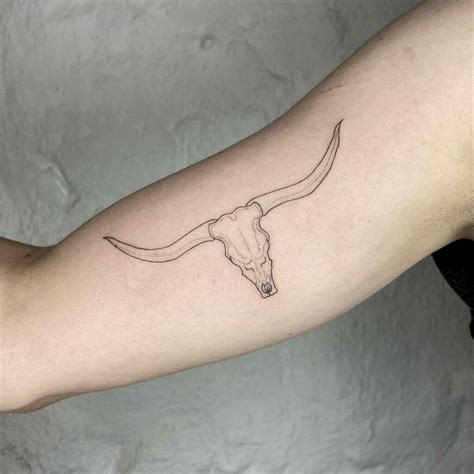 101 Best Longhorn Tattoo Ideas That Will Blow Your Mind!