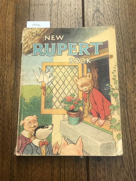 Vintage Collectable Rupert Bear Annuals From the 1940s, 1950s and 1960s ...